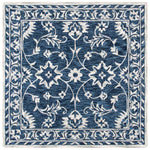 Safavieh Micro-Loop 160 Rug, MLP160 - Navy / Taupe