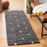 Safavieh Micro-Loop 166 Rug, MLP166 - Charcoal / Ivory