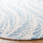 Safavieh Micro-Loop 170 Rug, MLP170 - Ivory / Blue