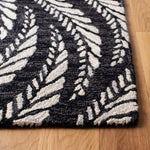 Safavieh Micro-Loop 170 Rug, MLP170 - Charcoal / Ivory