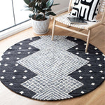 Safavieh Micro-Loop 171 Rug, MLP171 - Charcoal / Ivory