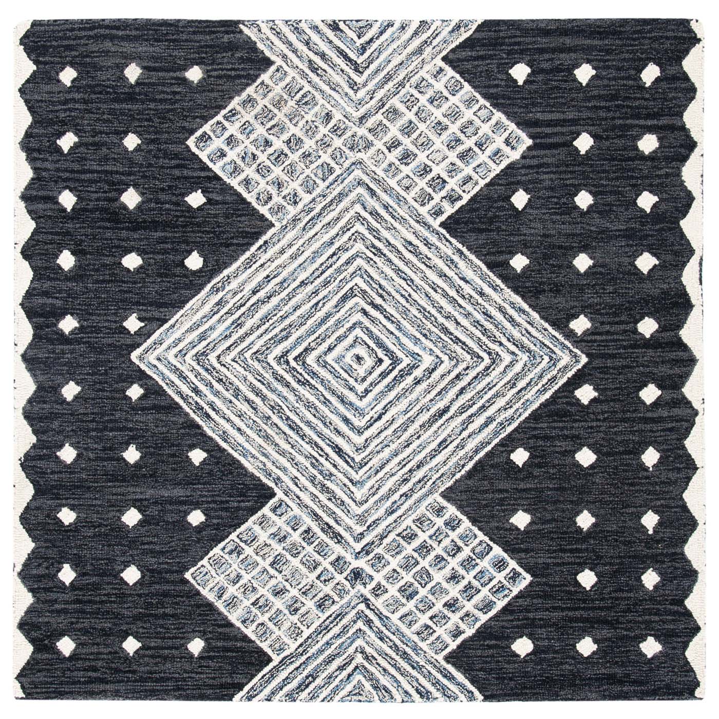 Safavieh Micro-Loop 171 Rug, MLP171 - Charcoal / Ivory