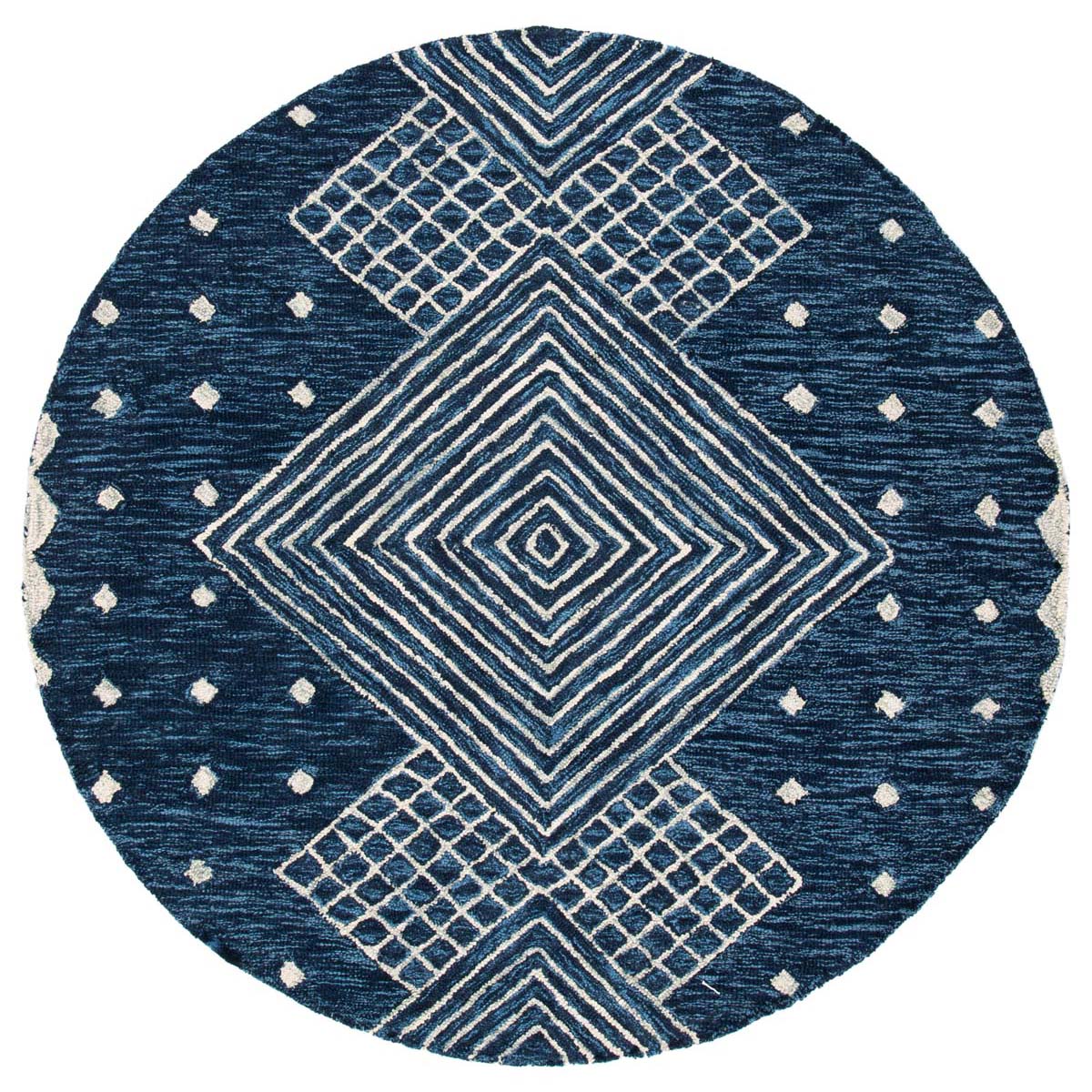 Safavieh Micro-Loop 171 Rug, MLP171 - Blue / Ivory