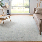 Safavieh Micro-Loop 172 Rug, MLP172 - Ivory / Light Blue