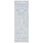 Safavieh Micro-Loop 173 Rug, MLP173 - Light Blue / Ivory