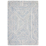 Safavieh Micro-Loop 173 Rug, MLP173 - Light Blue / Ivory