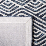 Safavieh Micro-Loop 175 Rug, MLP175 - Dark Blue / Ivory