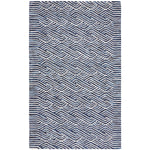 Safavieh Micro-Loop 175 Rug, MLP175 - Dark Blue / Ivory