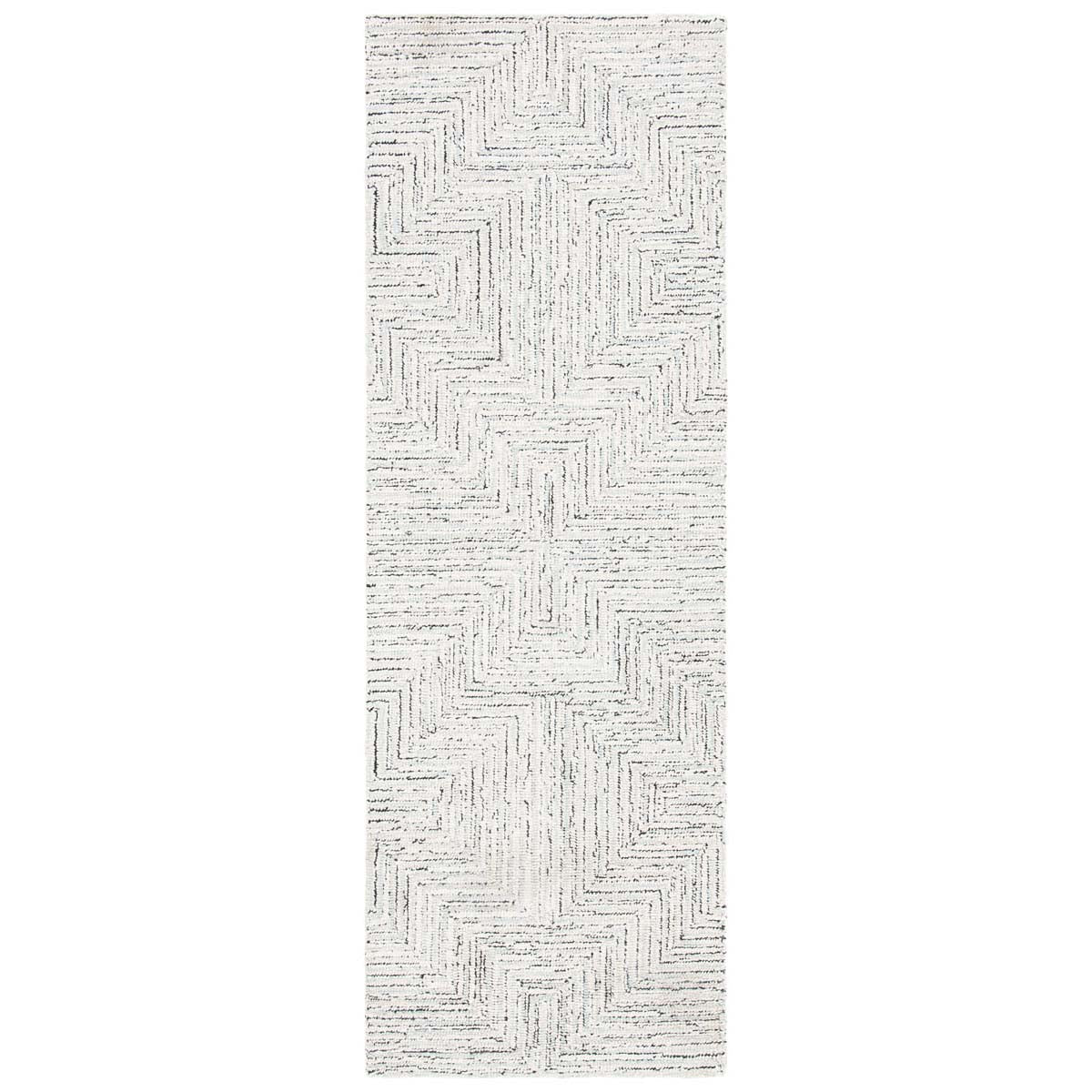 Safavieh Micro-Loop 176 Rug, MLP176 - Light Grey / Ivory