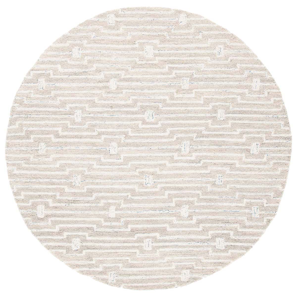 Safavieh Micro-Loop 178 Rug, MLP178 - Light Grey / Ivory