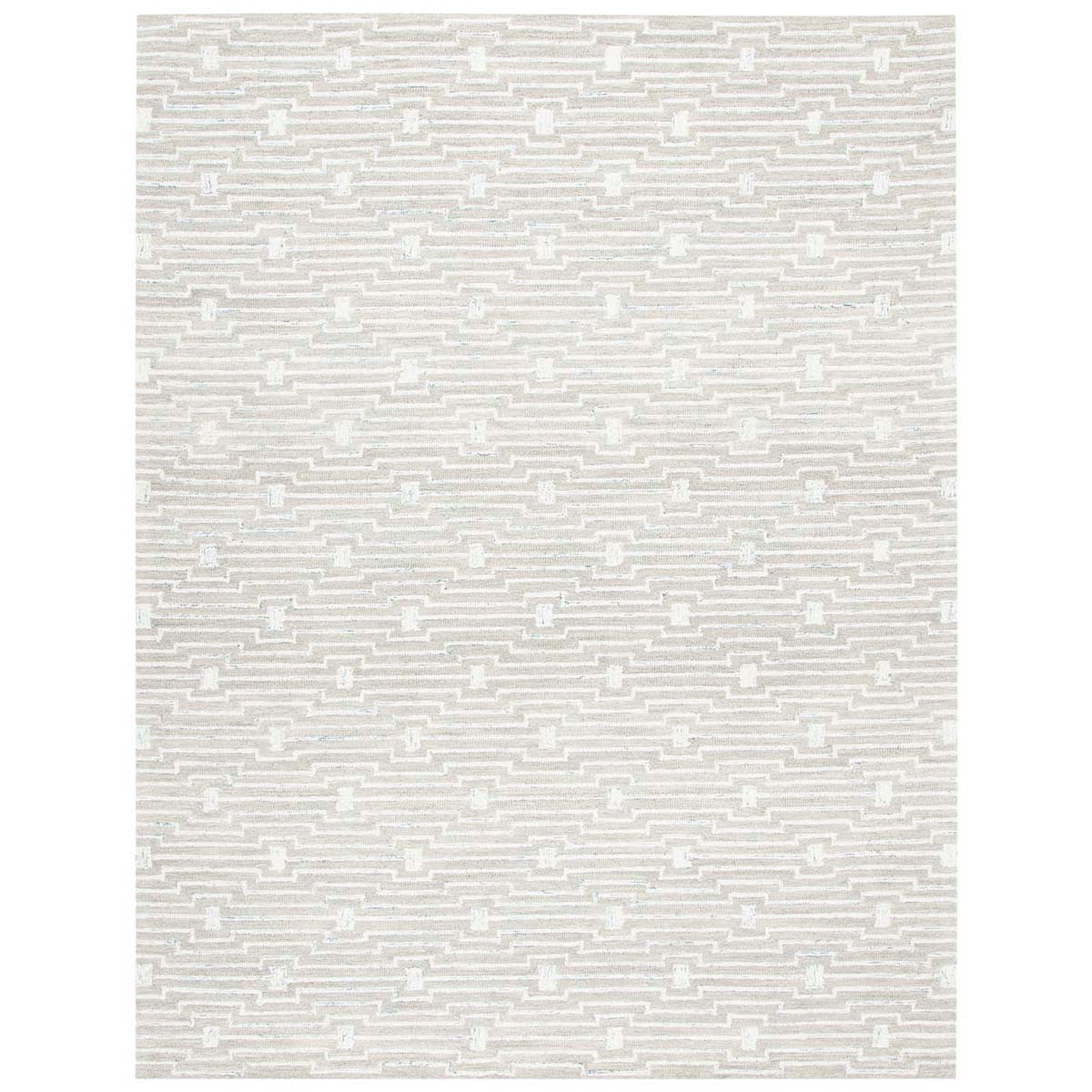 Safavieh Micro-Loop 178 Rug, MLP178 - Light Grey / Ivory