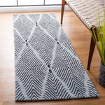 Safavieh Micro-Loop 179 Rug, MLP179 - Light Blue / Charcoal