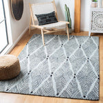 Safavieh Micro-Loop 179 Rug, MLP179 - Light Blue / Charcoal