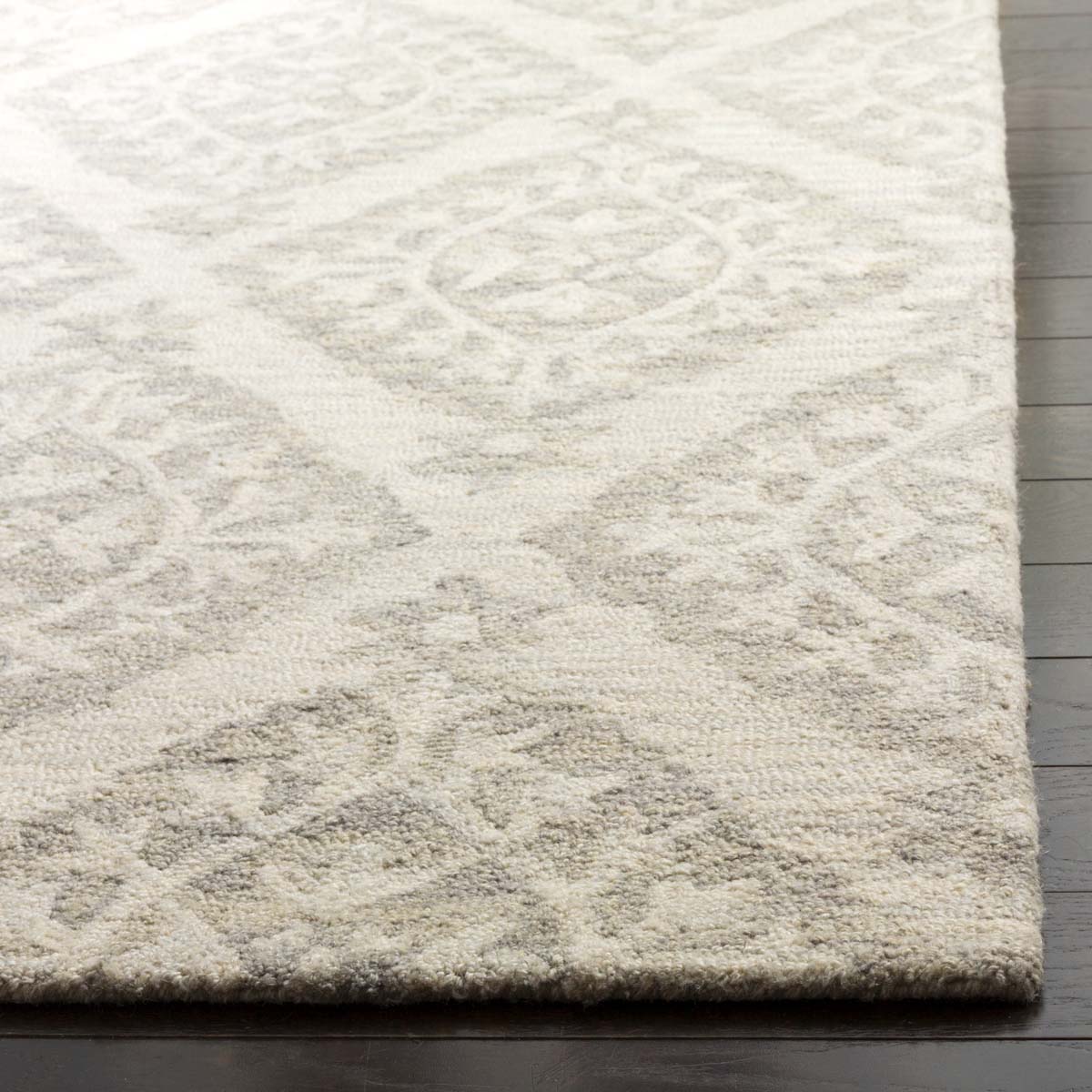 Safavieh Micro-Loop 210 Rug, MLP210 - Light Grey