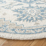 Safavieh Micro-Loop 213 Rug, MLP213 - Ivory / Blue