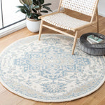 Safavieh Micro-Loop 213 Rug, MLP213 - Ivory / Blue