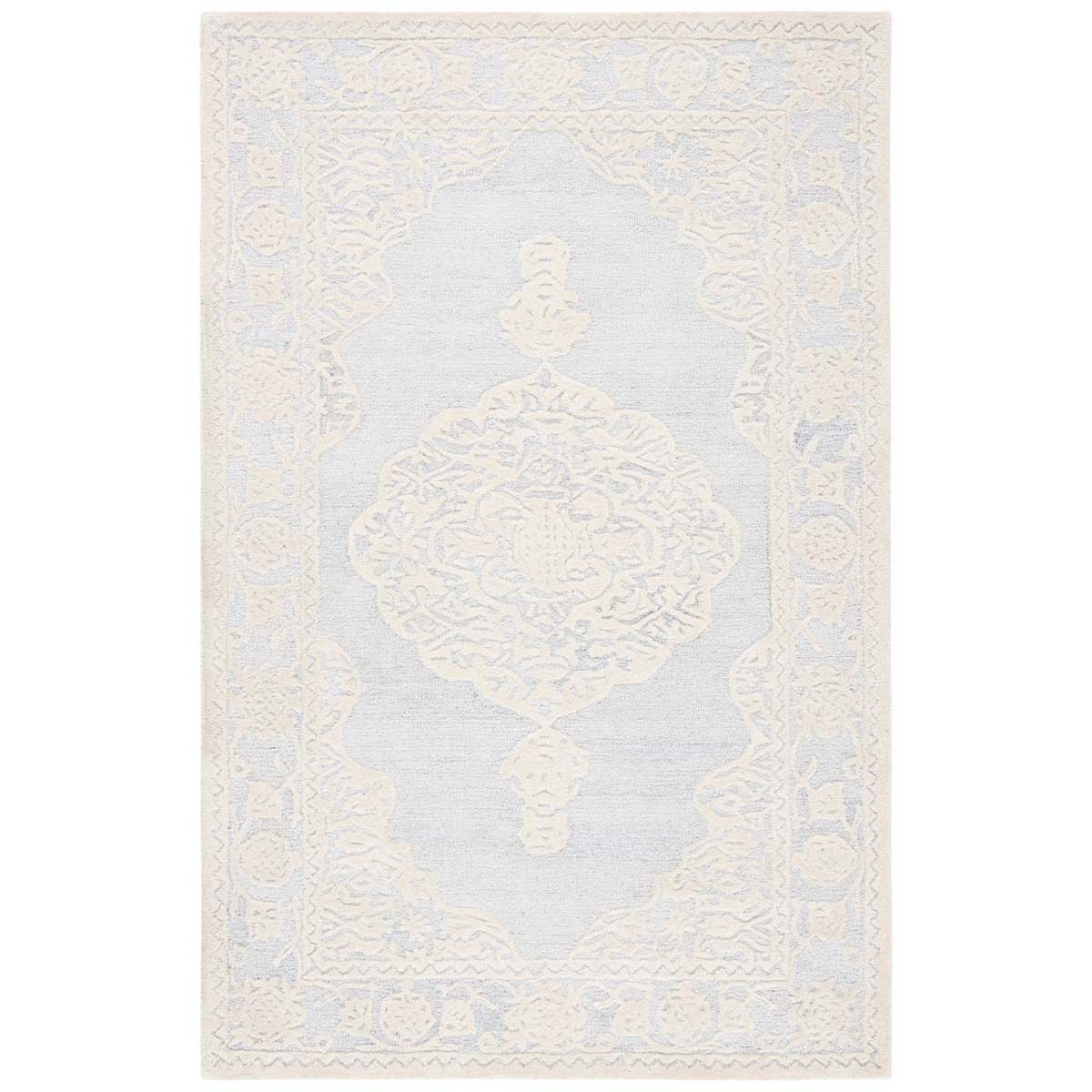 Safavieh Micro-Loop 275 Rug, MLP275 - Ivory / Grey