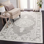 Safavieh Micro-Loop 275 Rug, MLP275 - Grey / Ivory