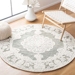 Safavieh Micro-Loop 275 Rug, MLP275 - Grey / Ivory