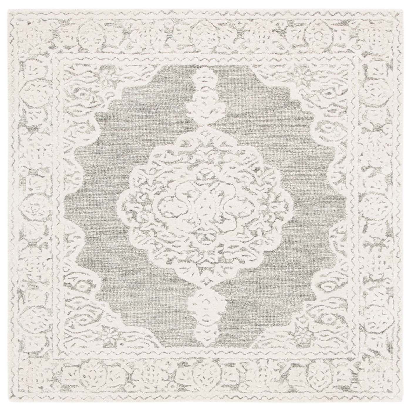 Safavieh Micro-Loop 275 Rug, MLP275 - Grey / Ivory