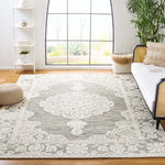 Safavieh Micro-Loop 275 Rug, MLP275 - Grey / Ivory