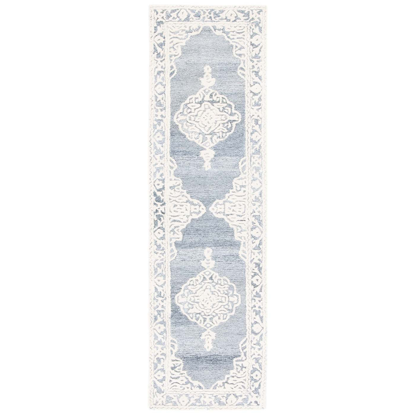 Safavieh Micro-Loop 275 Rug, MLP275 - Light Blue / Ivory