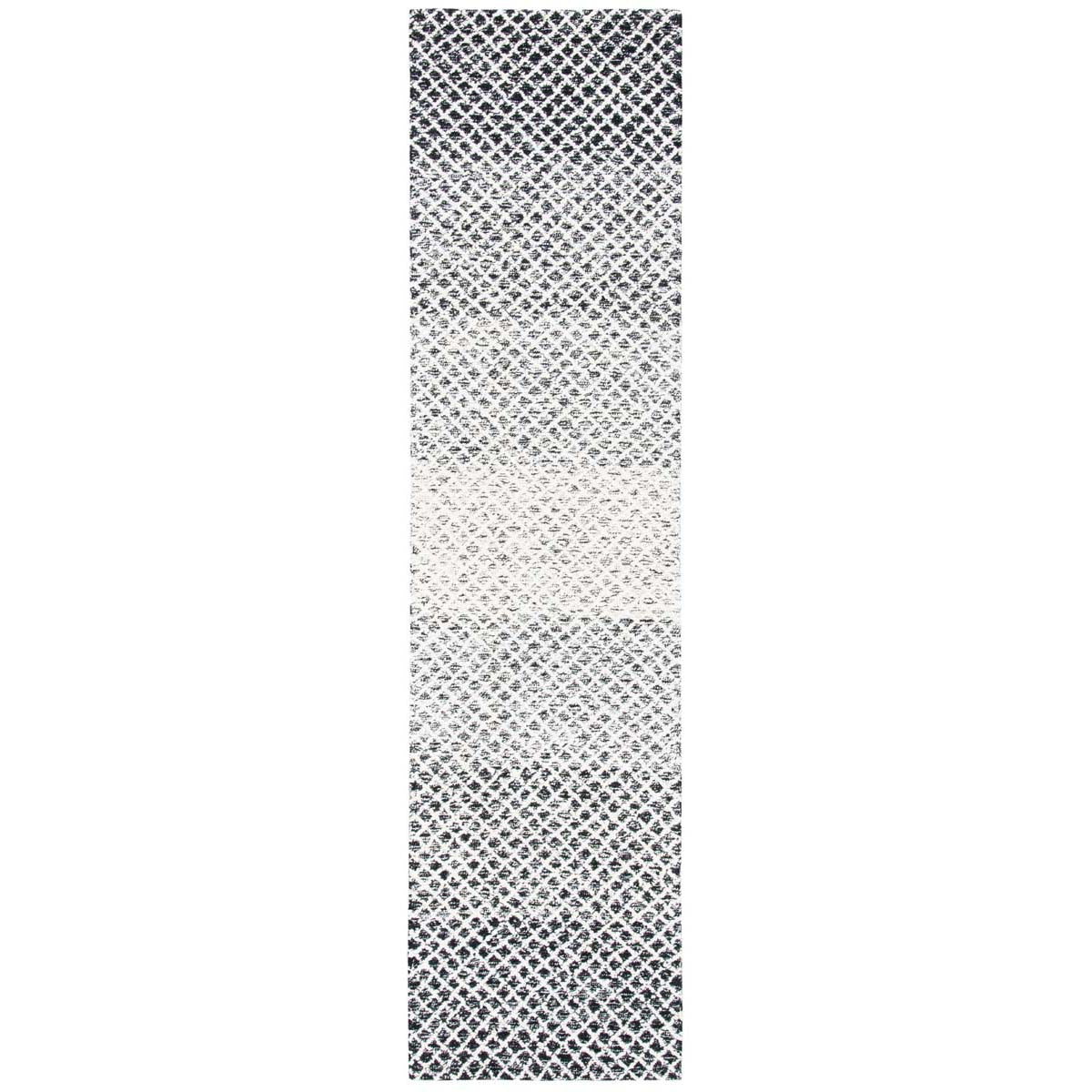 Safavieh Micro-Loop 353 Rug, MLP353 - Black / Ivory