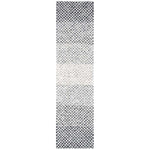 Safavieh Micro-Loop 353 Rug, MLP353 - Black / Ivory