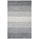 Safavieh Micro-Loop 353 Rug, MLP353 - Black / Ivory