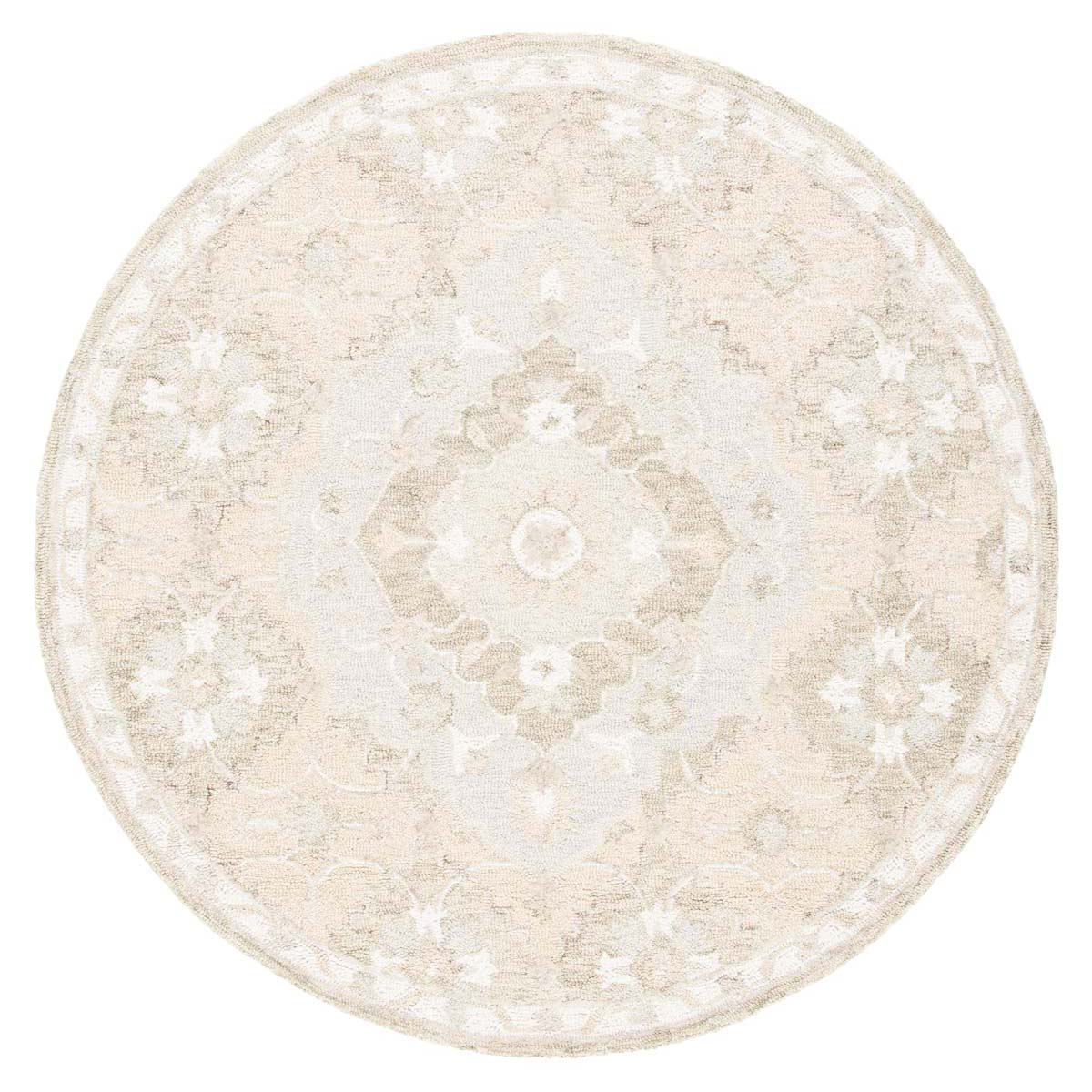 Safavieh Micro-Loop 377 Rug, MLP377 - Beige / Grey