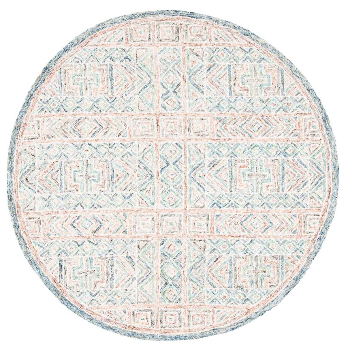 Safavieh Micro-Loop 378 Rug, MLP378 - Blue / Green