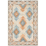 Safavieh Micro-Loop 401 Rug, MLP401 - Blue / Beige