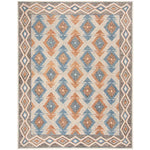 Safavieh Micro-Loop 401 Rug, MLP401 - Blue / Beige