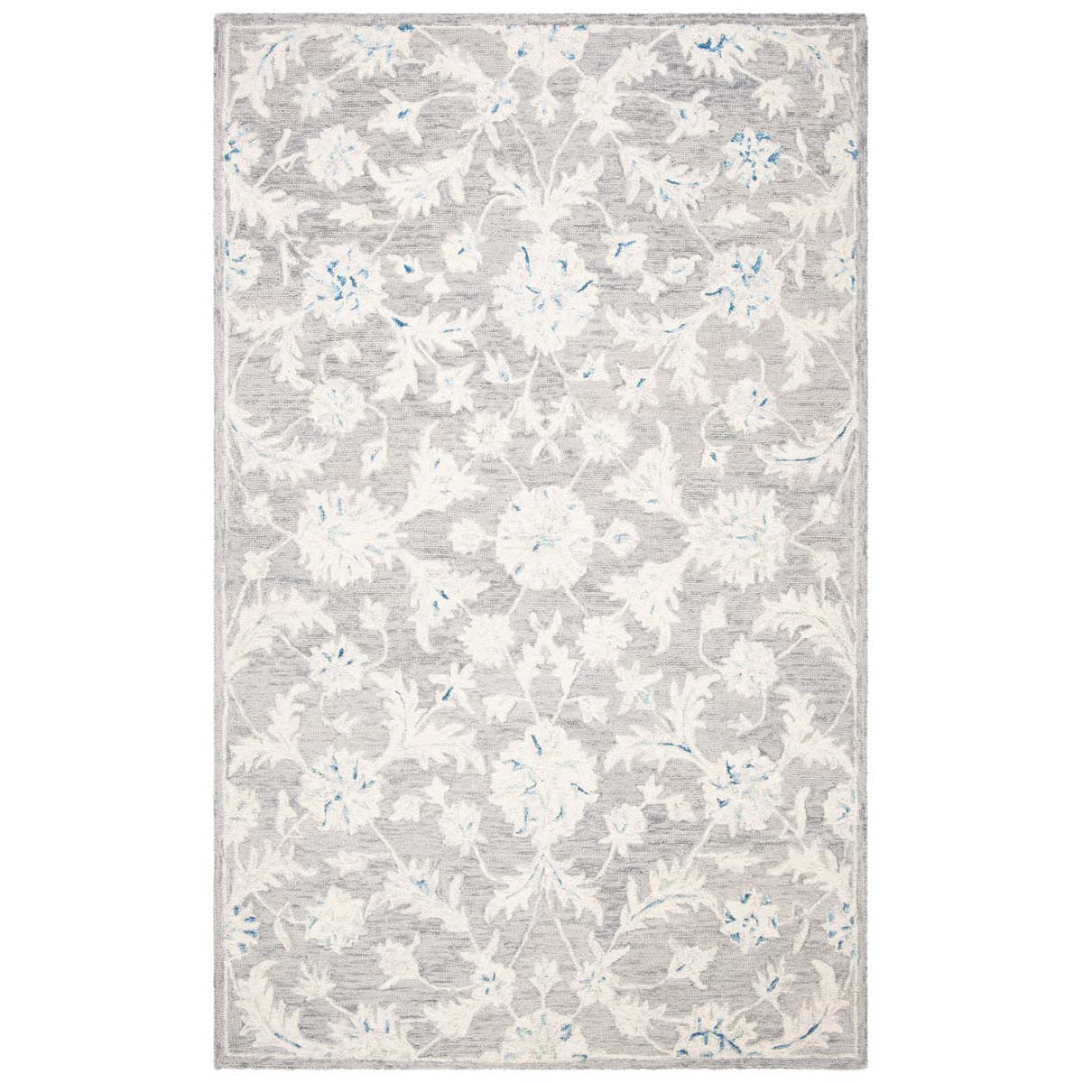 Safavieh Micro-Loop 506 Rug, MLP506 - Grey / Ivory