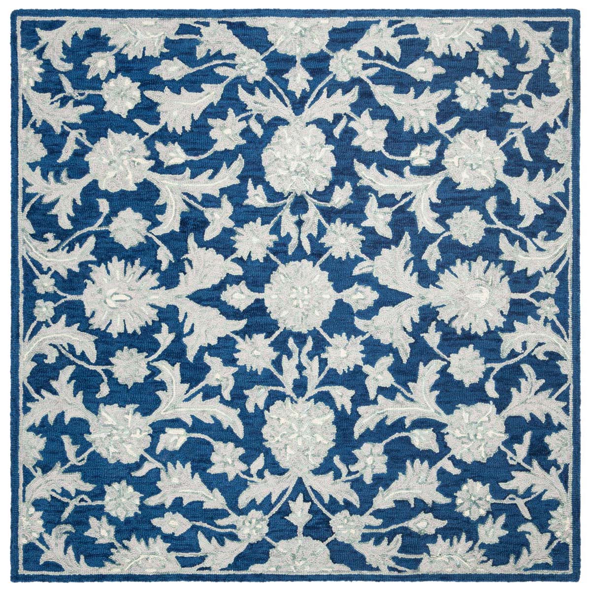 Safavieh Micro-Loop 506 Rug, MLP506 - Navy / Grey