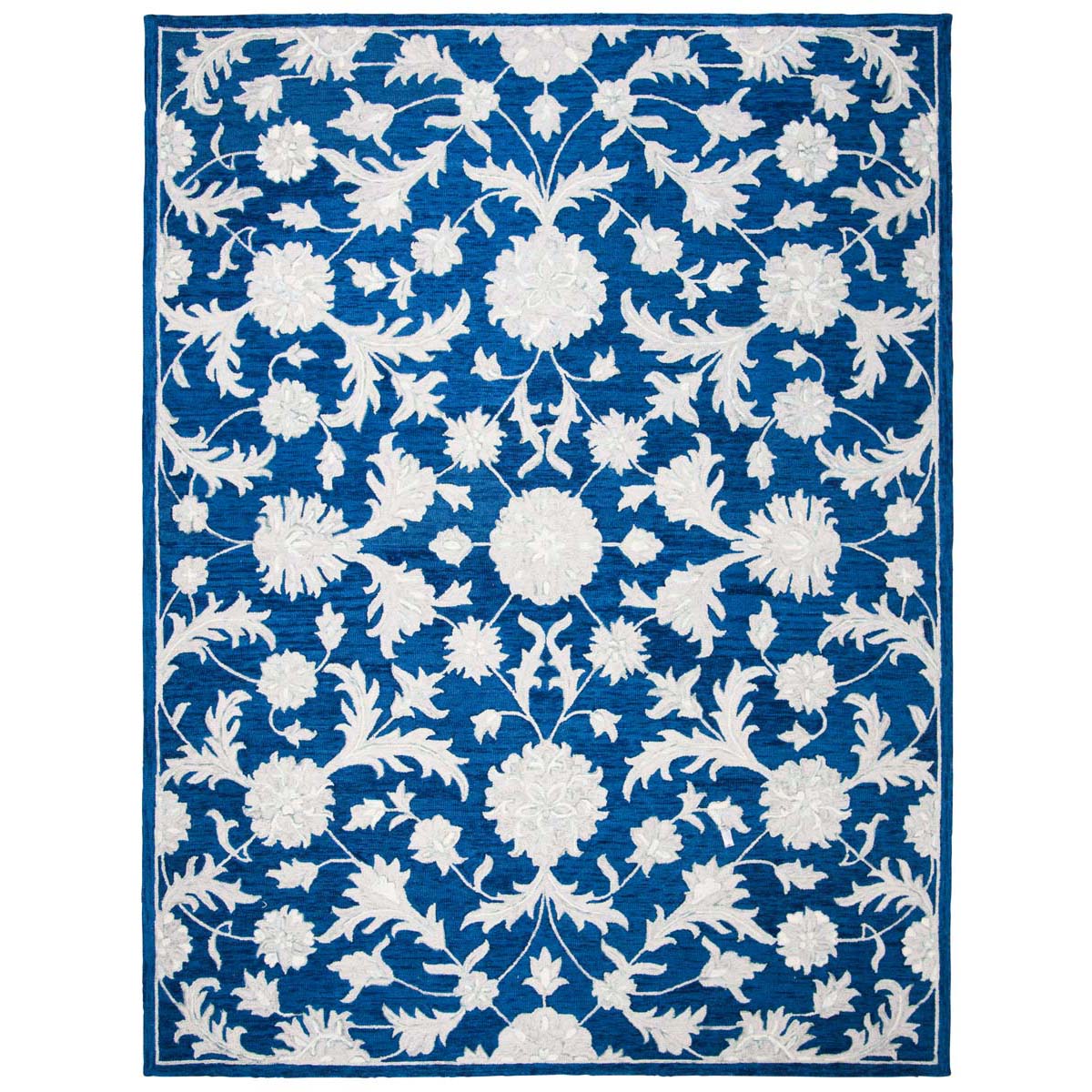 Safavieh Micro-Loop 506 Rug, MLP506 - Navy / Grey