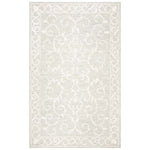 Safavieh Micro-Loop 507 Rug, MLP507 - Light Grey / Ivory