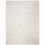 Safavieh Micro-Loop 507 Rug, MLP507 - Light Grey / Ivory