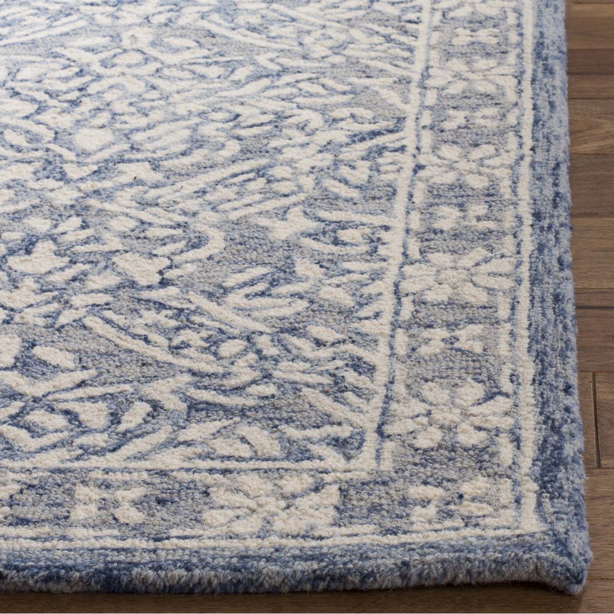 Safavieh Micro-Loop 510 Rug, MLP510 - Blue / Ivory