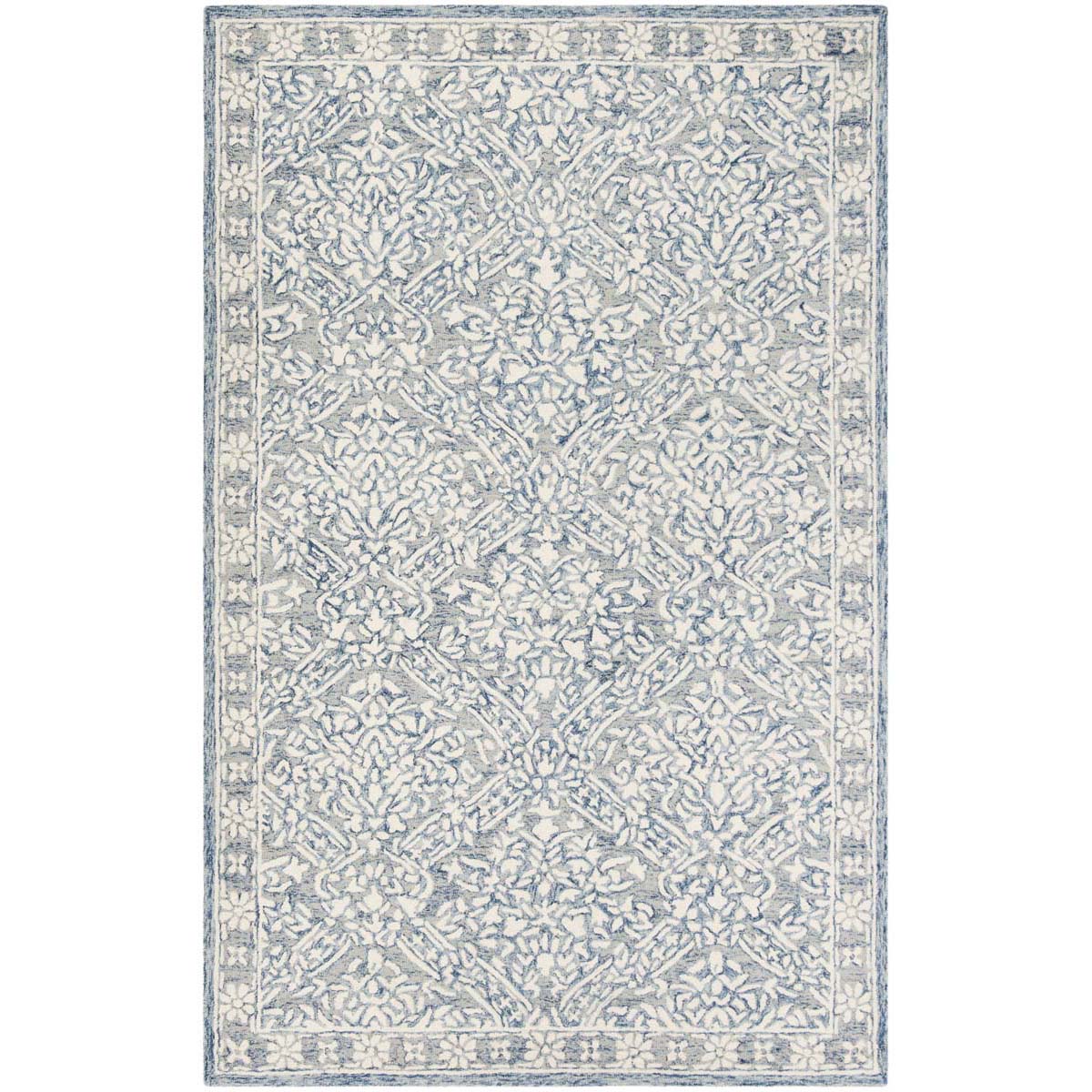 Safavieh Micro-Loop 510 Rug, MLP510 - Blue / Ivory