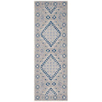 Safavieh Micro-Loop 511 Rug, MLP511 - Light Grey / Blue