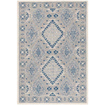 Safavieh Micro-Loop 511 Rug, MLP511 - Light Grey / Blue