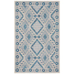 Safavieh Micro-Loop 511 Rug, MLP511 - Light Grey / Blue