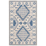 Safavieh Micro-Loop 511 Rug, MLP511 - Ivory / Blue