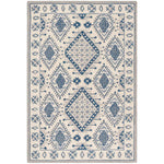 Safavieh Micro-Loop 511 Rug, MLP511 - Ivory / Blue