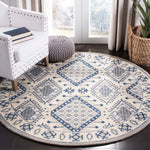 Safavieh Micro-Loop 511 Rug, MLP511 - Ivory / Blue