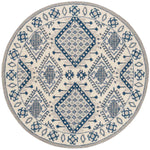 Safavieh Micro-Loop 511 Rug, MLP511 - Ivory / Blue