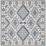 Safavieh Micro-Loop 511 Rug, MLP511 - Ivory / Blue