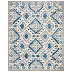 Safavieh Micro-Loop 511 Rug, MLP511 - Ivory / Blue