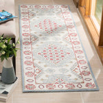 Safavieh Micro-Loop 511 Rug, MLP511 - Ivory / Red